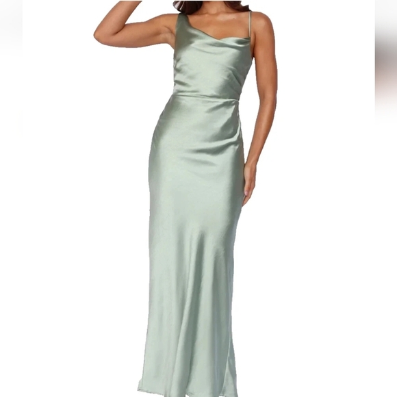 Hello Molly Madeline Satin Maxi Dress - Picture 1 of 4